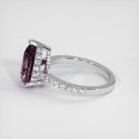 3.66 Ct. Sapphire Ring, Platinum 950 4