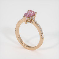 2.15 Ct. Sapphire Ring, 14K Rose Gold 2