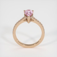 2.15 Ct. Sapphire Ring, 14K Rose Gold 3