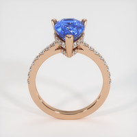 3.04 Ct. Sapphire Ring, 18K Rose Gold 3