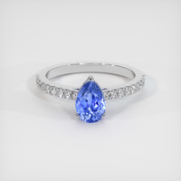 1.81 Ct. Sapphire Ring, 14K White Gold 1