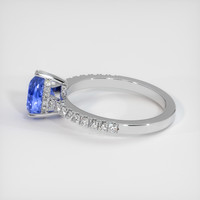 1.81 Ct. Sapphire Ring, 14K White Gold 4