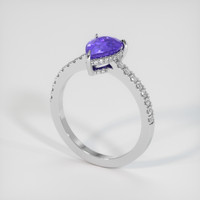 2.31 Ct. Gemstone Ring, 14K White Gold 2