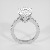 5.07 Ct. White Sapphire Ring, 14K White Gold 3