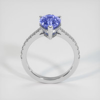 2.78 Ct. Sapphire Ring, 14K White Gold 3