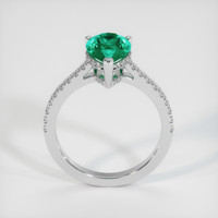 1.94 Ct. Emerald Ring, 18K White Gold 3