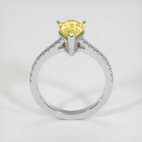 1.96 Ct. Sapphire Ring, 18K White Gold 3