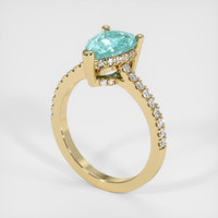 1.83 Ct. Gemstone Ring, 14K Yellow Gold 2