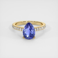 2.78 Ct. Color Change Sapphire Ring, 14K Yellow Gold 1