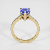 2.78 Ct. Color Change Sapphire Ring, 14K Yellow Gold 3