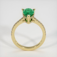 1.83 Ct. Emerald  Ring - 18K Yellow Gold