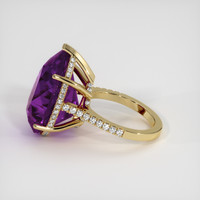 18.62 Ct. Gemstone Ring, 18K Yellow Gold 4