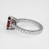 0.76 Ct. Ruby Ring, 18K Yellow Gold 4