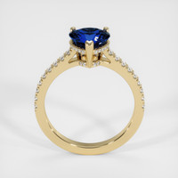 2.07 Ct. Sapphire Ring, 18K Yellow Gold 3