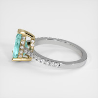 1.83 Ct. Gemstone Ring, 18K Yellow & White 4