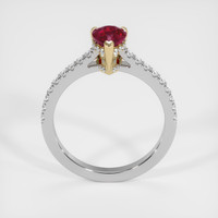 1.02 Ct. Ruby Ring, 18K Yellow & White 3