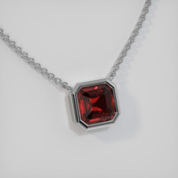 1.52 Ct. Gemstone Necklace, Platinum 950 2