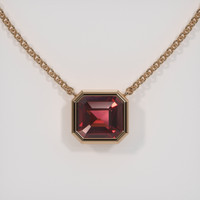 1.71 Ct. Gemstone Necklace, 14K Rose Gold 1