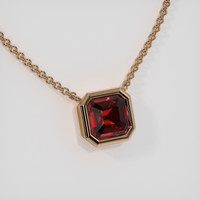 1.52 Ct. Gemstone Necklace, 14K Rose Gold 2