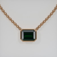 3.17 Ct. Gemstone Necklace, 14K Rose Gold 1