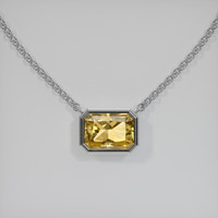 1.68 Ct. Gemstone Necklace, 18K White Gold 1