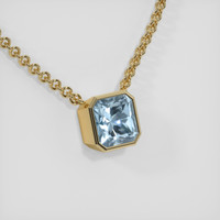 2.78 Ct. Gemstone Necklace, 14K Yellow Gold 2