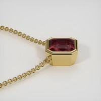 1.71 Ct. Gemstone Necklace, 14K Yellow Gold 3