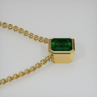 3.17 Ct. Gemstone Necklace, 14K Yellow Gold 3