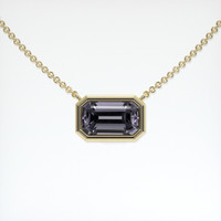 1.53 Ct. Gemstone Necklace, 18K Yellow Gold 1