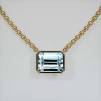 2.92 Ct. Gemstone Necklace, 18K Yellow Gold 1