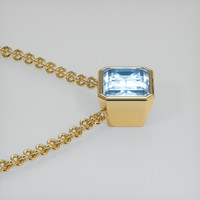 2.92 Ct. Gemstone Necklace, 18K Yellow Gold 3