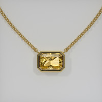 1.68 Ct. Gemstone Necklace, 18K Yellow Gold 1