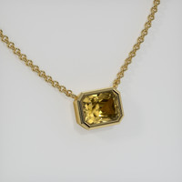 1.68 Ct. Gemstone Necklace, 18K Yellow Gold 2