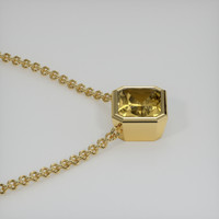 1.68 Ct. Gemstone Necklace, 18K Yellow Gold 3