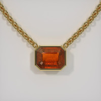 4.55 Ct. Gemstone Necklace, 18K Yellow Gold 1