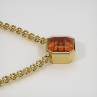 4.55 Ct. Gemstone Necklace, 18K Yellow Gold 3