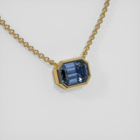 1.69 Ct. Gemstone Necklace, 18K Yellow Gold 2