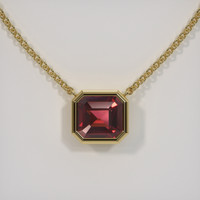1.71 Ct. Gemstone Necklace, 18K Yellow Gold 1