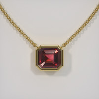 1.71 Ct. Gemstone Necklace, 18K Yellow Gold 1