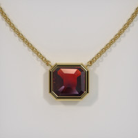 1.52 Ct. Gemstone Necklace, 18K Yellow Gold 1