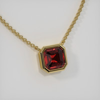 1.52 Ct. Gemstone Necklace, 18K Yellow Gold 2