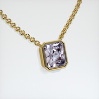 3.43 Ct. Gemstone Necklace, 18K Yellow Gold 2