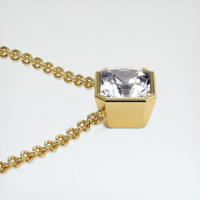 3.18 Ct. Gemstone Necklace, 18K Yellow Gold 3