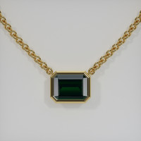 3.17 Ct. Gemstone Necklace, 18K Yellow Gold 1