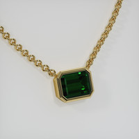 3.17 Ct. Gemstone Necklace, 18K Yellow Gold 2