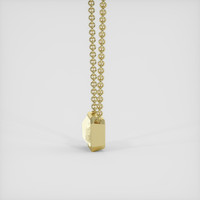 5.40 Ct. Yellow Sapphire Necklace, 18K Yellow Gold 3