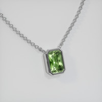 0.78 Ct. Gemstone Necklace, Platinum 950 2