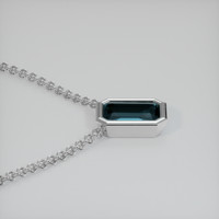 1.08 Ct. Gemstone Necklace, Platinum 950 3