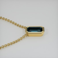 1.08 Ct. Gemstone Necklace, 14K Yellow Gold 3