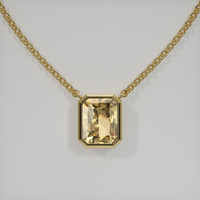 1.77 Ct. Gemstone Necklace, 14K Yellow Gold 1